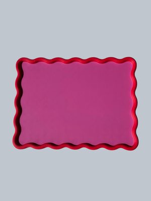 Scalloped Rectangle Display Tray view 5